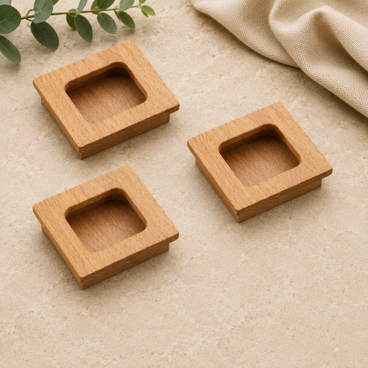 Inset Wooden Handle