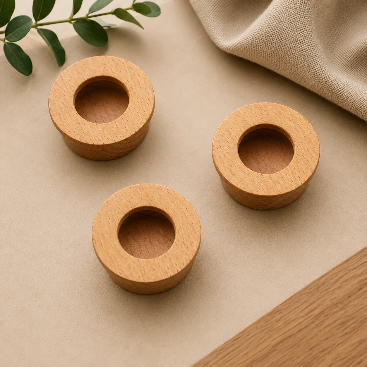 Pocket Wooden Handle