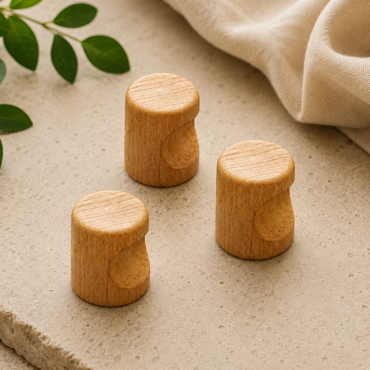Grip Wooden Knob