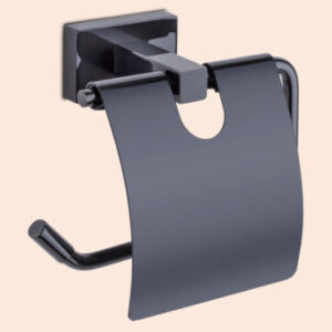 Dazzle Orlov Black PVD Paper Holder  Brass + SS 304