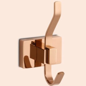 Dazzle Orlov Rose Gold PVD Robe Hook  Brass + SS 304