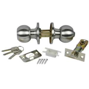 BOSS ROUND CYLINDRICAL BEDROOM LOCK WITH COMPUTER KEY