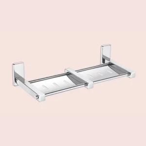 Dazzle Emerald Double Soap Dish SS-304