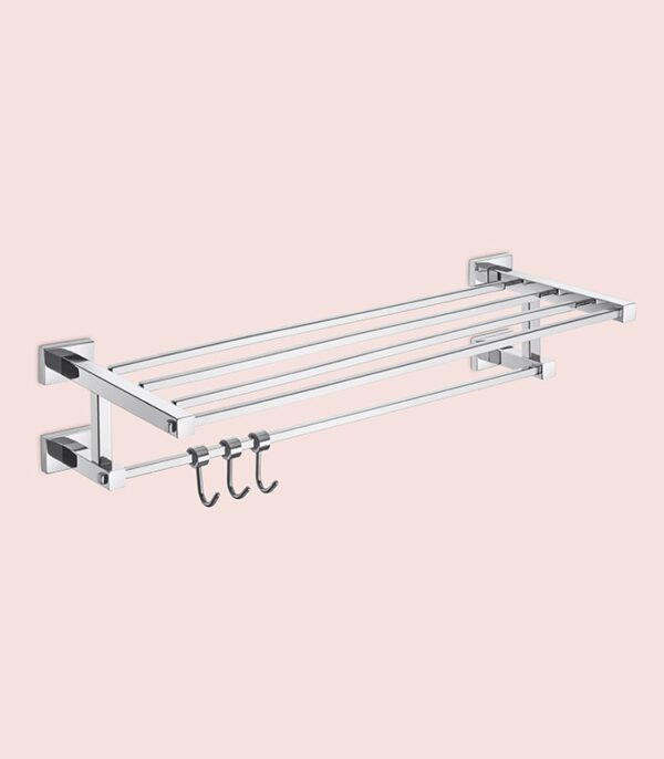 Dazzle Orlov Towel Rack with Rod Brass + SS 304