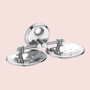 Dazzle Ruby Double Soap Dish SS 304