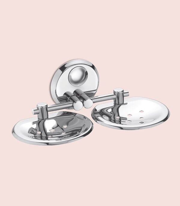 Dazzle Ruby Double Soap Dish SS 304