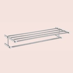 Dazzle Zircon Towel Rack with Rod SS-304